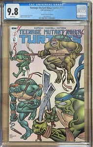 TEENAGE MUTANT NINJA TURTLES #113 TMNT IDW 1:10 VARIANT 1st TOKKA RAHZAR CGC 9.8 - Picture 1 of 1