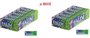 2 BOX * Falim Mint Flavored Sugar Free Gum (5×20 pieces) "FREE EXPRESS SHIPPING" - Picture 1 of 2