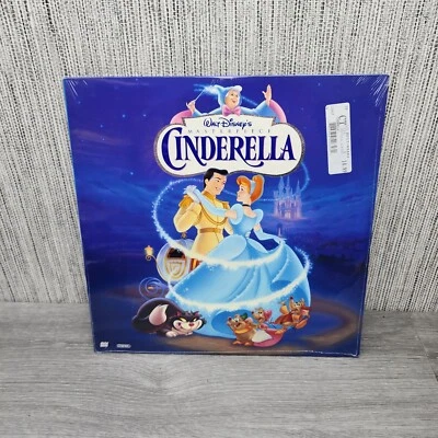 The Walt Disney Classic "CINDERELLA" CLV Laserdisc Offers Scan and Pause Sealed! - Image 1 of 2