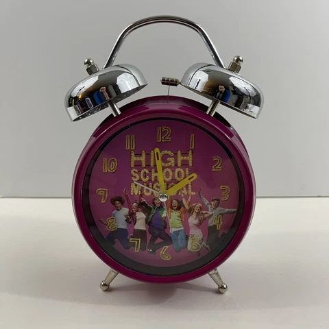 Disney High School Musical Double Bell Alarm Clock Works Cover