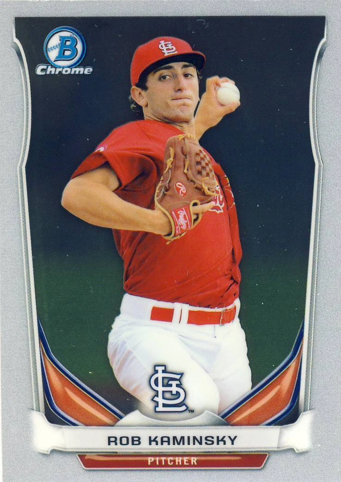 (62) 2014 Bowman Draft ROB KAMINSKY Rookie LOT ALL CHROME Cardinals CTP52 - Image 1 of 1