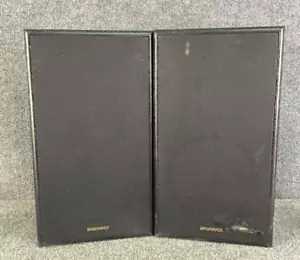 Magnavox Wired Bookshelf Speakers MX891SSS Pair Impedance 8 Ohms Each - Black - Picture 1 of 16
