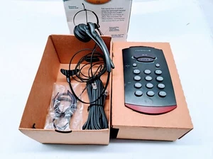 Plantronics T10 Corded Single Line Hands-Free Headset Telephone System - Zdjęcie 1 z 4