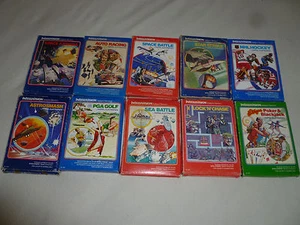 BOXED INTELLIVISION GAME LOT SPACE BATTLE SEA LOCK N CHASE STAR STRIKE PGA GOLF  - Picture 1 of 2