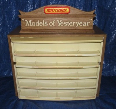 Vintage Matchbox Models Of Yesteryear Die-Cast Toy Display Stand Rare - Image 1 of 4