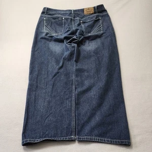 Jeans holgados vintage Y2k Akademiks para hombre 44x31 azul patinador grunge pierna ancha denim - Imagen 1 de 11