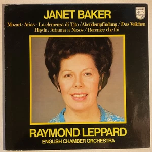 JANET BAKER Leppard Mozart Arias Etc Ex+ 1970s Philips 6500 660 LP - Picture 1 of 2