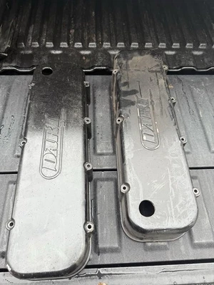 Dart Cast Aluminum Tall Valve Covers Big Block Chevrolet BBC - Image 1 of 3