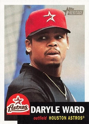 DARYLE WARD 2002 TOPPS HERITAGE #166 - Image 1 of 2