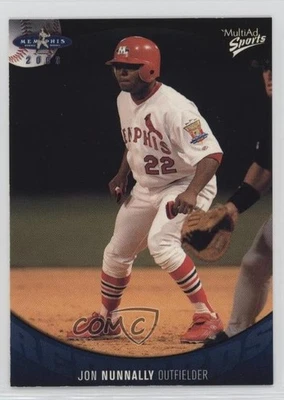 2003 MultiAd Sports Memphis Redbirds Jon Nunnally #19 - Image 1 of 2