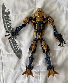 LEGO BIONICLE: Brutaka (8734) 100% Complete, no box or instructions Rare!