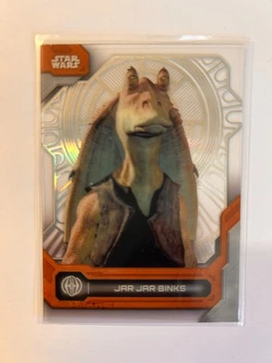 TOPPS STAR WARS HIGH TEK 2024 JAR JAR BINKS  THRONE ROOM #54. - Image 1 of 2