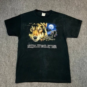 Vintage 2005 Bike Week Daytona Wolf Biker T-Shirt Herren M Black USA Spirit - Bild 1 von 11