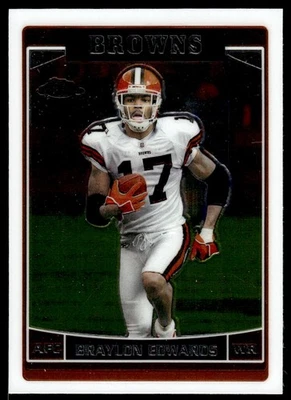 2006 Topps Chrome Braylon Edwards #67 Cleveland Browns Foto 1 de 2