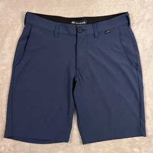 Pantalones Cortos Travis Mathew Para Hombre Cintura 30 Azul Marino Ligero Rendimiento Activo - Imagen 1 de 11
