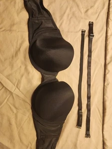 Maidenform Sweet Nothings BH schwarz 36D wandelbar trägerlos - Bild 1 von 2