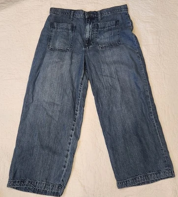 Kut From The Kloth Sandra Crop Straight Wide Leg  Size 10 - Image 1 of 4