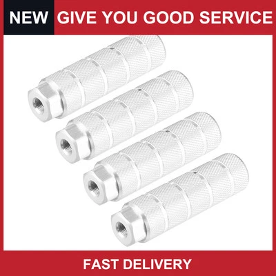 4 piezas de aleación de aluminio BMX MTB bicicleta clavija de pie trasera tono plateado para eje de 3/8 pulgadas Foto 1 de 4