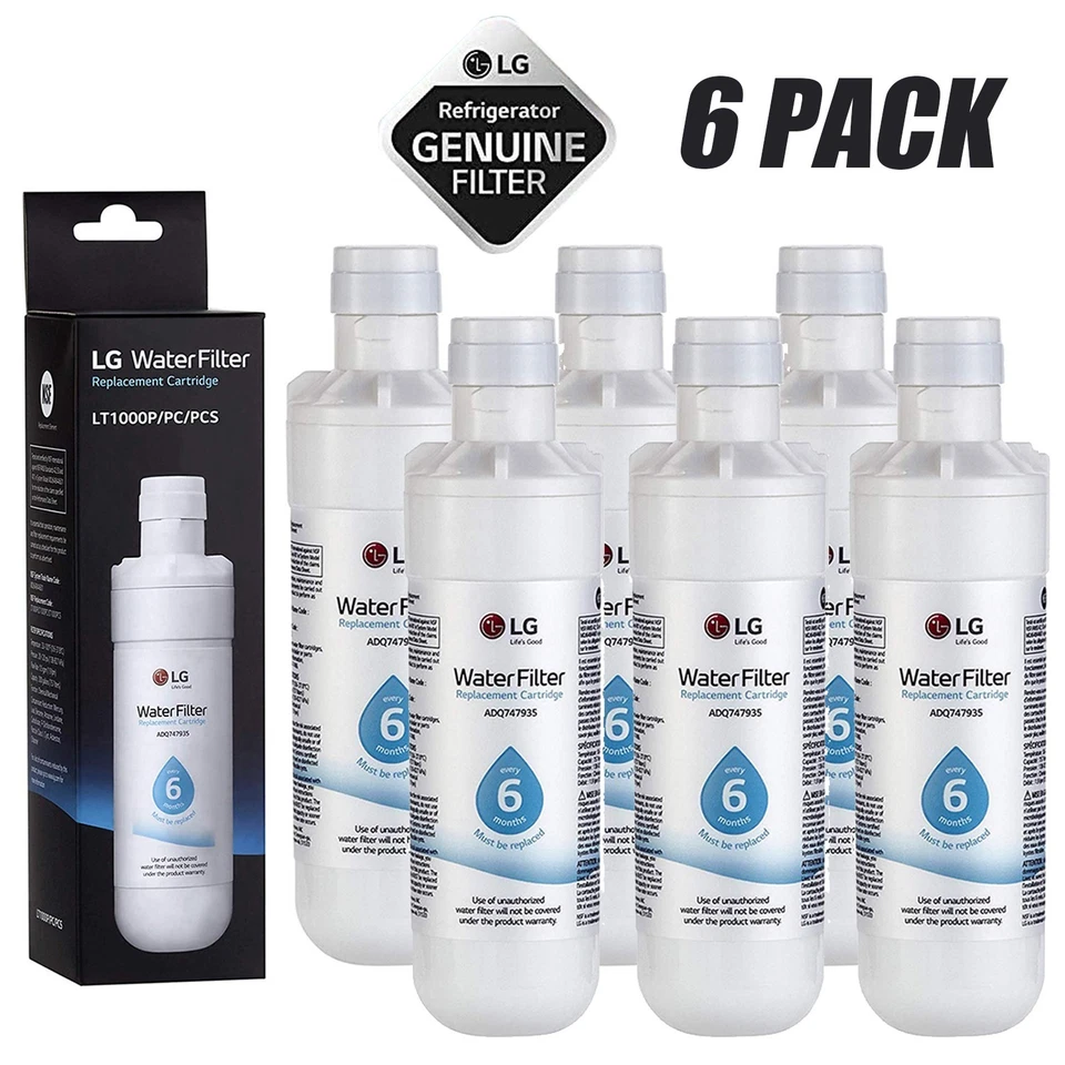 LG LT1000P 6Month / 200Gal Capacity Replacement Refrigerator Water Filter (NSF42, NSF53, NSF401)