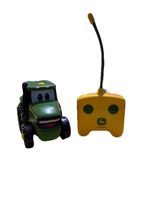 Tomy John Deere Johnny Tractor Remote Control Vehicle RC Toddler Tested Works! - Image 1 of 4