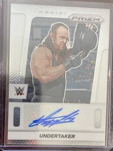 UNDERTAKER 2024 PANINI PRIZM WWE THROWBACK SIGNATURES auto & Lola Vice - Picture 1 of 5