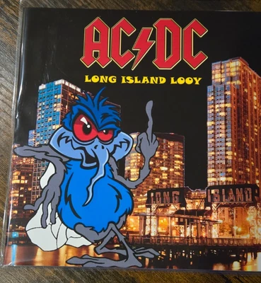 AC/DC~LONG ISLAND LOOY * CLEAR VINYL 7" W/ PS MINT Foto 1 de 2