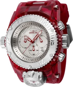 Reloj Invicta Bolt Bolt ZEUS MAGNUM OBTURADOR 52mm Cronógrafo Borgoña/Tono Acero - Imagen 1 de 24