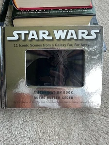 STAR WARS 11 Iconic Scenes from a Galaxy A Scanimation Book  Rufus Butler Seder - Picture 1 of 2