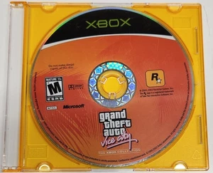 Grand Theft Auto: Vice City (Microsoft Xbox, 2003) solo disco, probado - Imagen 1 de 3