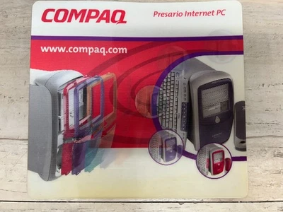 Vtg Compaq Presario Internet PC Advertising Desktop Mouse Pad 3D Stereo Efect - Image 1 of 4