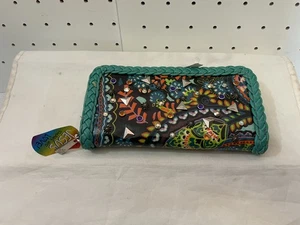 Cartera Catchfly Turquesa Boho Cremallera Alrededor 19.99 - Imagen 1 de 5