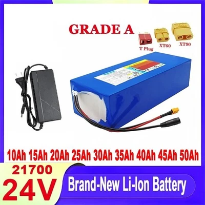 24V 10Ah 15Ah 20Ah 25Ah 30Ah 35Ah 40Ah 45Ah 50A Battery Pack For E Scooter, Bike - Image 1 of 4