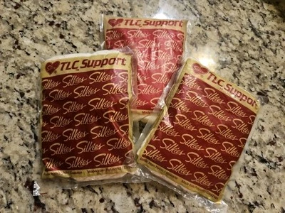 Lote de 3 Pantimedias SILKIES TLC-TOTAL LEG CONTROL XL Queen Blancas Hechas en EE. UU. 264 Foto 1 de 4