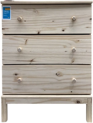 Совершенно новый IKEA TARVA 3-ящик груди твердого сосны комод (29 7⁄8 x 36 1⁄4") 305.898.71 - Изображение 1 из 2