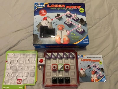 ThinkFun Laser Maze Jr. Ciencia Lógica Laberinto Juniors STEM Juego Cerebral Educativo Foto 1 de 4