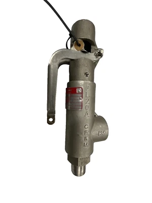 HYDROSEAL  3CRV3LN/G0 SS CF8M Safety Relief Valve 3/4" NPT 1650 psi 2031 scfm - Image 1 of 3