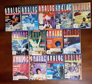 13 ANALOG Magazines 1993 FULL YEAR - Science Fiction - Job lot (all shown) - Picture 1 of 1