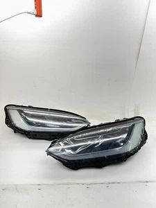 NEW 23-25 TESLA MODEL X HEADLIGHT LAMP Matrix 1800040-00-C 1800041-00-C PAIR OEM - Picture 1 of 6