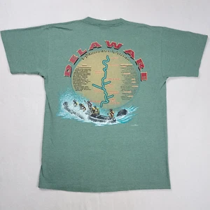 Youghiogheny River T-Shirt Herren Large Grün Delaware Weißwasser Rafting Vintage - Bild 1 von 11