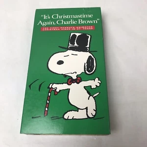 It's Christmas Time Again Charlie Brown VHS Tape - Picture 1 of 4
