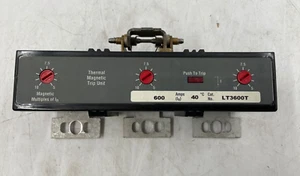 CUTLER HAMMER LT3600T Thermal Magnetic Trip Unit 3P 600A 600V RECON - Picture 1 of 6