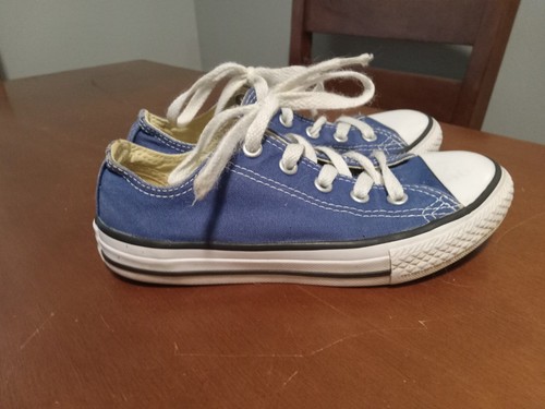 Sneakers basse Converse Chuck Taylor All Star in tela blu 351177F giovani taglia 13