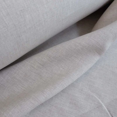 Leinwand 100% Leinen 1/2 gebleicht 300 cm breit 570g/lfm, auch als halbe Bahn - Bild 1 von 4