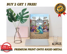 METAL Poster Monsters University Kids Movie Art Print Plaque Gift