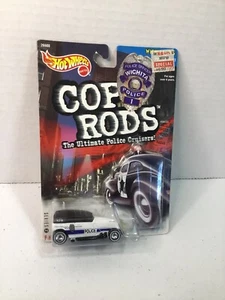 1999 Hot Wheels COP Rods Series 2 PHAETON Wichita, KS Real Riders 26608 !!!! - Picture 1 of 3