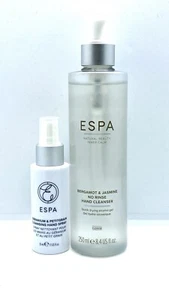 ESPA Duo- Bergamot And Jasmine No Rinse Hand Cleanser 250ml RRP £18 & Hand Spray - Picture 1 of 2