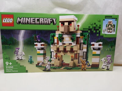 LEGO Minecraft 21250 : La forteresse du golem de fer-idée cadeau_neuve  scellée - Photo 1/4
