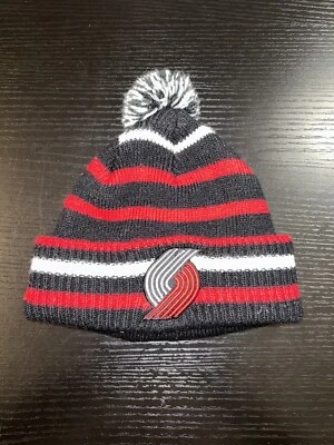 Portland Trail Blazers Beanie Hat Toddlers ‘47 Brand Red Black Warm Cozy Kids - Image 1 of 4