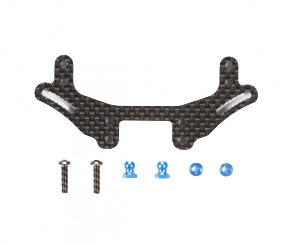 TAMIYA TUNING CARBON DÄMPFERBRÜCKE HINTEN FÜR TA07 # 300054721 - Bild 1 von 1