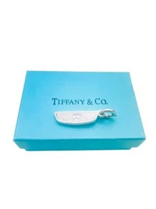 Tiffany & Co. Sterling Silver Mercedes Benz Car Grill Charm Spring Hook - Pouch - Picture 1 of 5